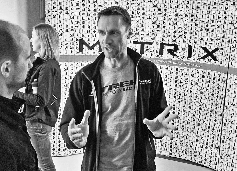 Jens Voigt Matrix Fitness Pro Cycling team launch 2015