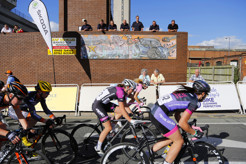 Passing the fire station